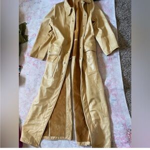 Women's Tan Leather Jacket